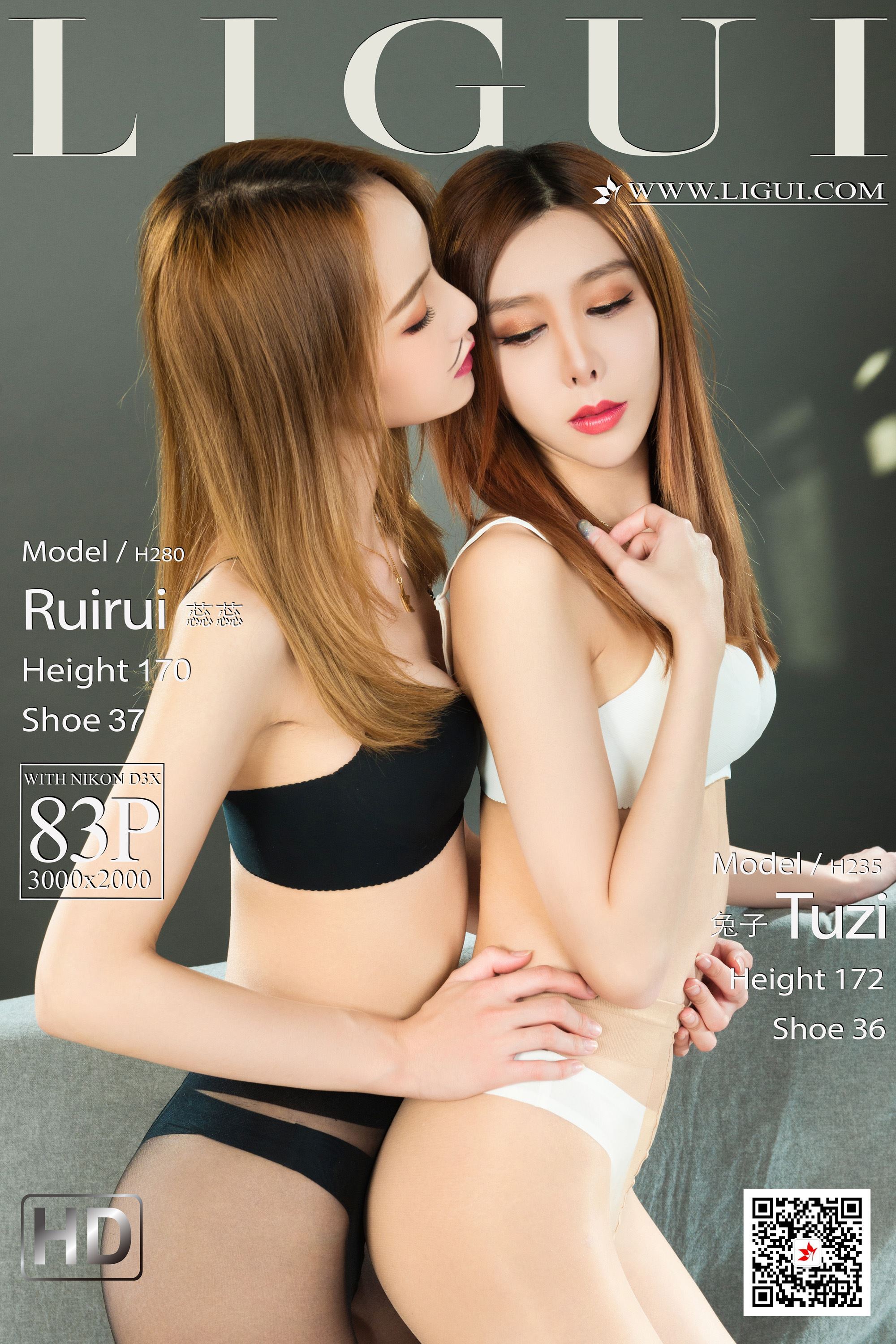 LIGUI cabinet 2021.05.03 network beauty Model rabbit  Rui Rui